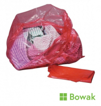 Red Laundry Bag with Dissolve Strip 30inch