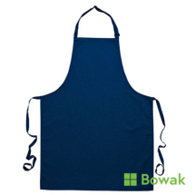Chef's Bib Apron Navy Cotton