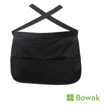 Money Apron Black 44x29cm