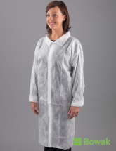 Visitors Coat White Small