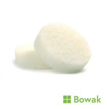 Caddy Clean Abrasive Pad White