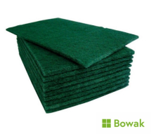 Premium Scouring Pads Green 9 x 6inch