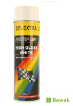 Motip High Gloss White Aerosol