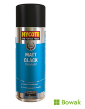 Hycote Paint Matt Black 400ml Aerosol