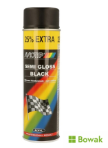 Motip Paint Satin Black Semi Gloss