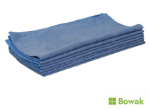 Microfibre Cloths Blue 40x40cm