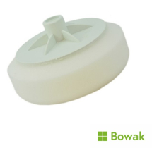 Refinishing Pad - Medium White Screw Fit
