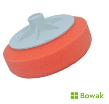 Refinishing Pad - Firm Orange Screw Fit
