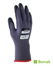 Nitrile Foam Glove Black-Grey Cut Protection   Large