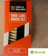 Shoe Care 2 Brush Set (Boxed) Polish Brush & Buffing Brush