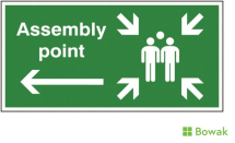Assembly Point Left 150x300mm Rigid