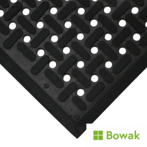 K-Mat Black 90 x 290cm Workplace Mat
