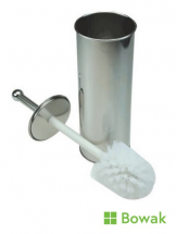 Toilet Brush And Chromed Holder