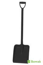 Hygiene D-Grip Shovel Black