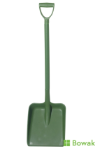 Hygiene D-Grip Shovel Green