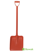 Hygiene D-Grip Shovel Red