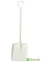 Hygiene D-Grip Shovel White