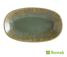 Sage Snell Gourmet Oval Plate 24 x 14cm Porcelain