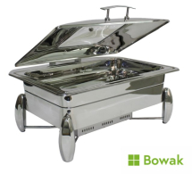 Stainless Steel Induction Chafer 1/1 Full Size & Rectangular Frame
