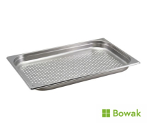 Gastronorm SS Perforated Pan 1/1 40mm 4.6L