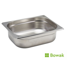Gastronorm SS Pan 1/2 100mm 6.0L