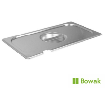 Gastronorm SS Notched Lid (1/3)