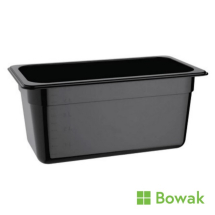 Gastronorm Polycarbonate (1/3) 15cm Deep Black