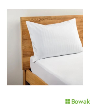 Comfort Satin Housewife Pillowcase White