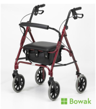 Lightweight Red Rollator