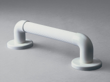 White Plastic Grab Rail 12inch