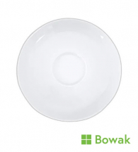 Porcelite Tornio Saucer 17cm White