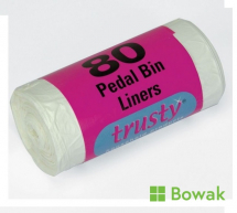 Pedal Bin Liners Trusty 15 Litre