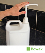Pelican Pump 25ml Dispenser White 38mm Closure