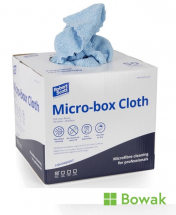 Micro-box Microfibre Cloths Blue