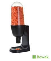 Ear Plug Dispenser Black with 500 Pairs