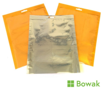 Gold-Silver Vacuum Pouch 200x300mm With Hook Hole