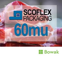 Clear Vacuum Pouch 200x200mm 60mu