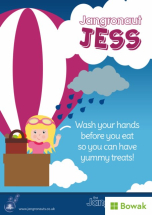 Jangronauts Poster A3 Jess