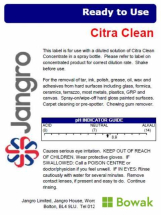 Label Jangro Citrus Cleaner / Citra Clean
