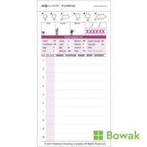Order Pad 2-Part with Allergen Check