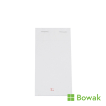 Order Pad 2-part Plain 3x5.5inch