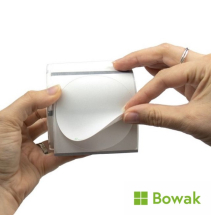Labels Compostable Blank DCG Circle Permanent 500 per Roll
