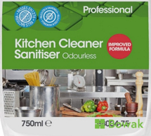 Label - Jangro Kitchen Cleaner Sanitiser Odourless