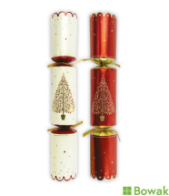 Silver & White Star Crackers 12inch