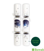 Navy & White Stag Crackers 12inch