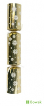 Gold Snowflake Cracker 12inch