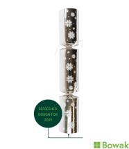 Silver Snowflake Crackers 12inch