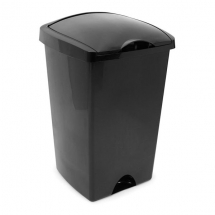 Addis Lift Top Bin 50l Black