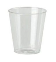 Disposable Plastic Shot Glass CE 1oz 30ml (Pack of 50)