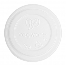 Vegware Cpla Hot Cup Lid 62mm Fits 4oz Cup (Pack Of 50)